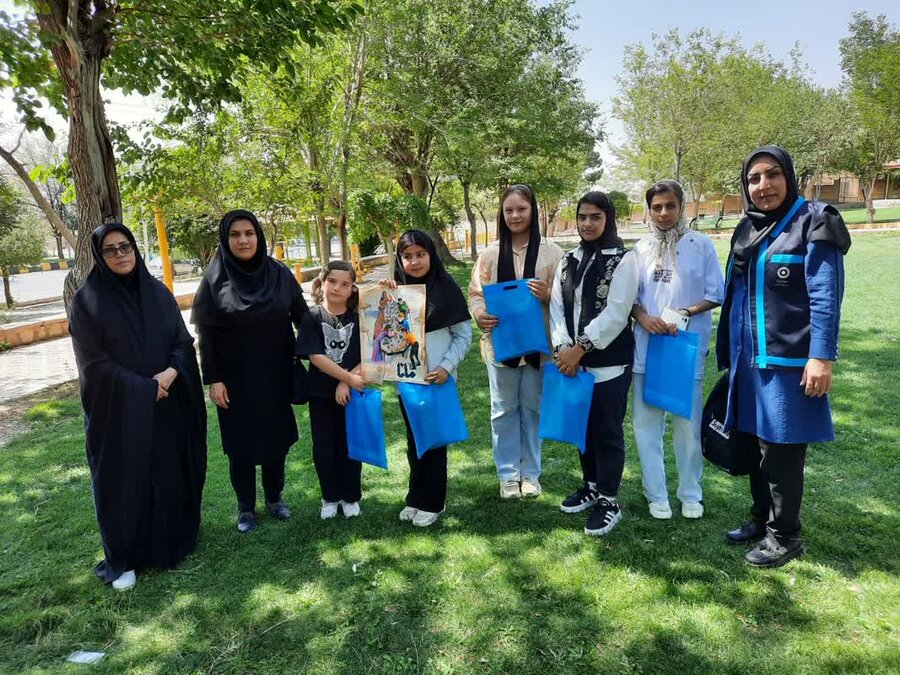 فریدن| اختتامیه طرح مانا با هدف ارتقای سلامت روان نوجوانان و تقویت همبستگی اجتماعی برگزار شد