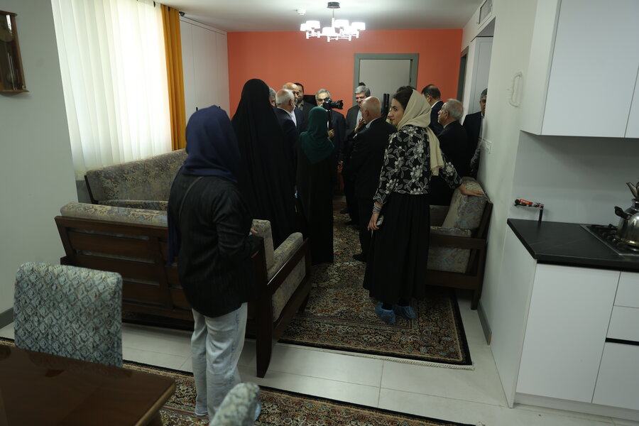 مراسم افتتاح خانه روشنای امید ایرانیان