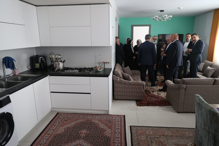 مراسم افتتاح خانه روشنای امید ایرانیان