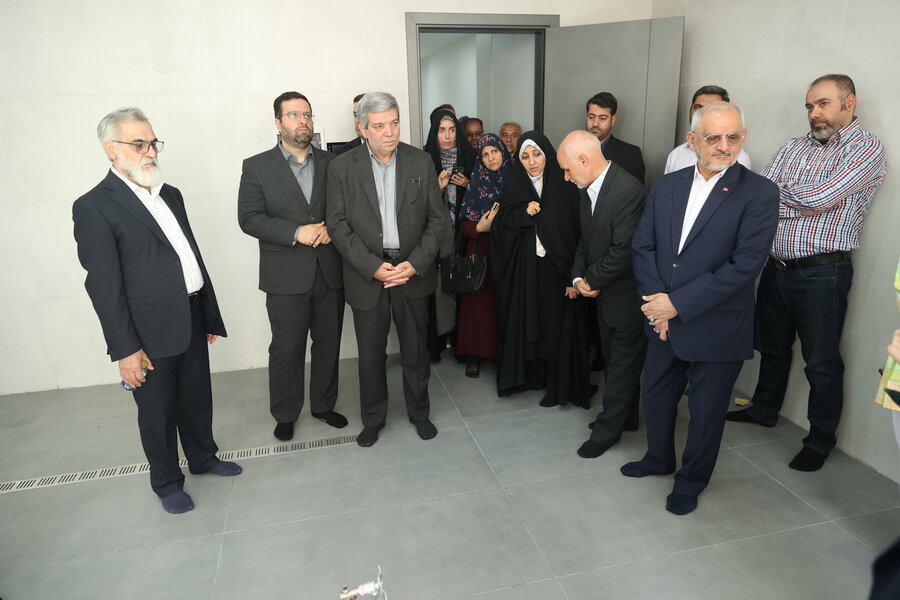 مراسم افتتاح خانه روشنای امید ایرانیان