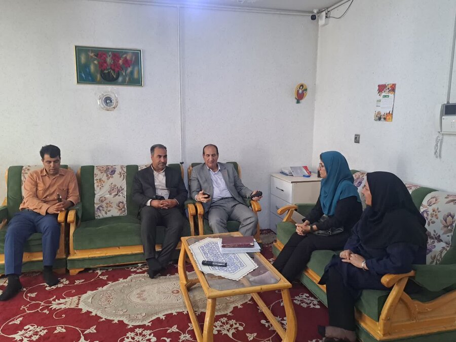 بازدید کاظم زاده سرپرست اداره کل بهزیستی خراسان شمالی از سامانه تلفنی  1480 و 123 و مراکز نگهداری کودکان استان  
