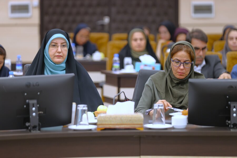 تکریم جمعی از مدیران سازمان بهزیستی کشور