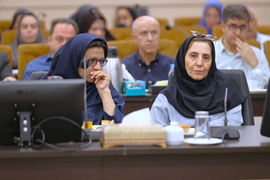 تکریم جمعی از مدیران سازمان بهزیستی کشور