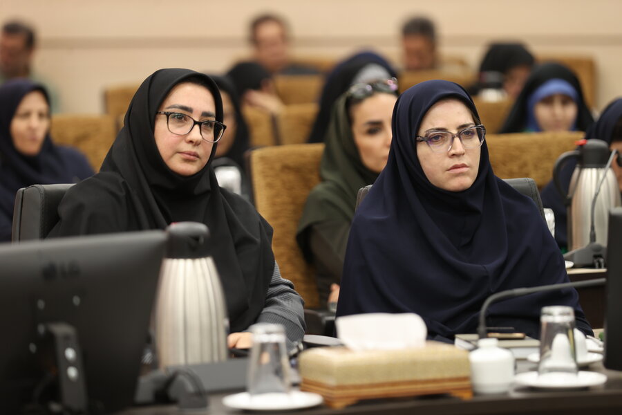 تکریم جمعی از مدیران سازمان بهزیستی کشور