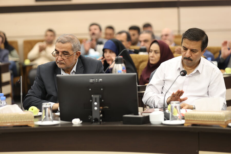 تکریم جمعی از مدیران سازمان بهزیستی کشور