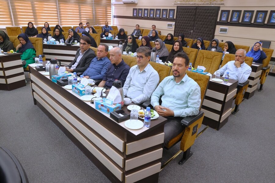 تکریم جمعی از مدیران سازمان بهزیستی کشور