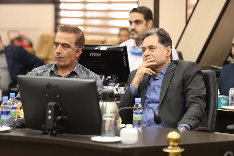 تکریم جمعی از مدیران سازمان بهزیستی کشور