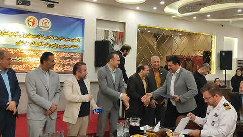 مراسم تقدیر از داوران و عوامل اجرایی مسابقات قهرمانی والیبال نشسته ساحلی سال ۱۴۰۳ و قهرمانان پارا آسیایی هانگژوی چین