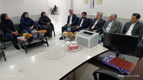 گزارش تصویری | حضور رئیس سازمان نظام مهندسی ساختمان هرمزگان در مرکز نگهداری دختران کم توان ذهنی بیت النبی(ص)