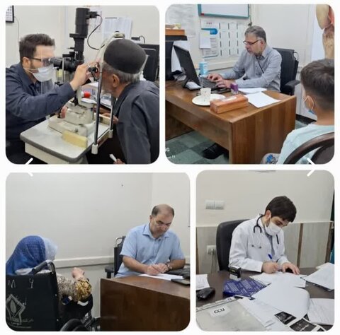 ارائه خدمات تخصصی پزشکی به مددجویان بهزیستی دزفول