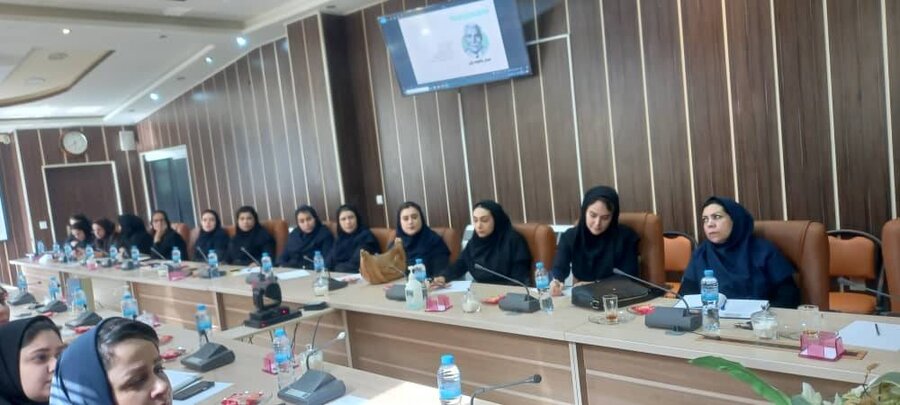 جلسه آموزشی مترجمی زبان اشاره