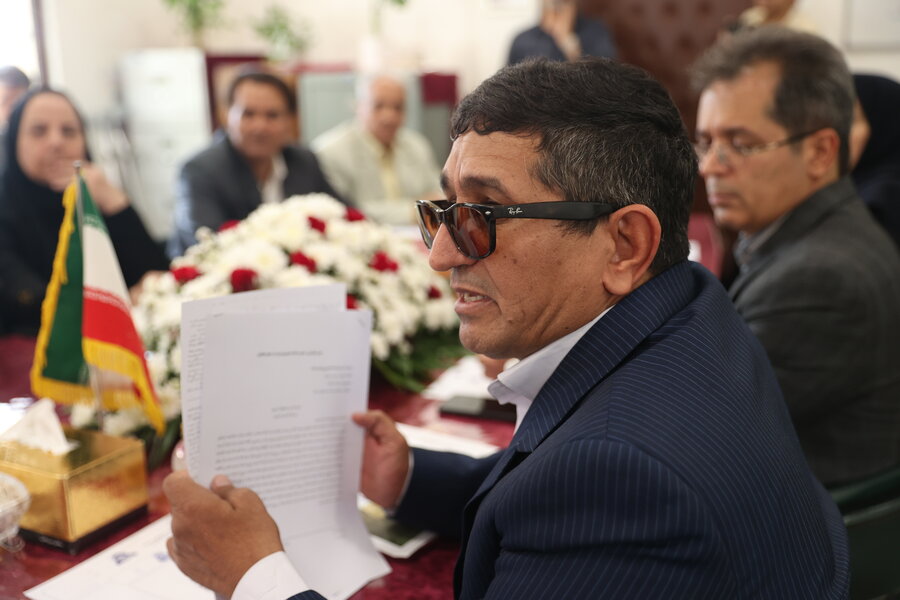 بازدید رئیس سازمان بهزیستی کشور از جامعه معلولین کشور بازدید رئیس سازمان بهزیستی کشور از جامعه معلولین کشور