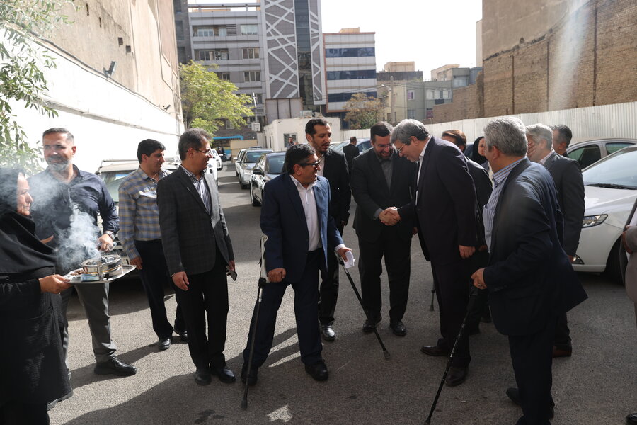 بازدید رئیس سازمان بهزیستی کشور از جامعه معلولین کشور بازدید رئیس سازمان بهزیستی کشور از جامعه معلولین کشور