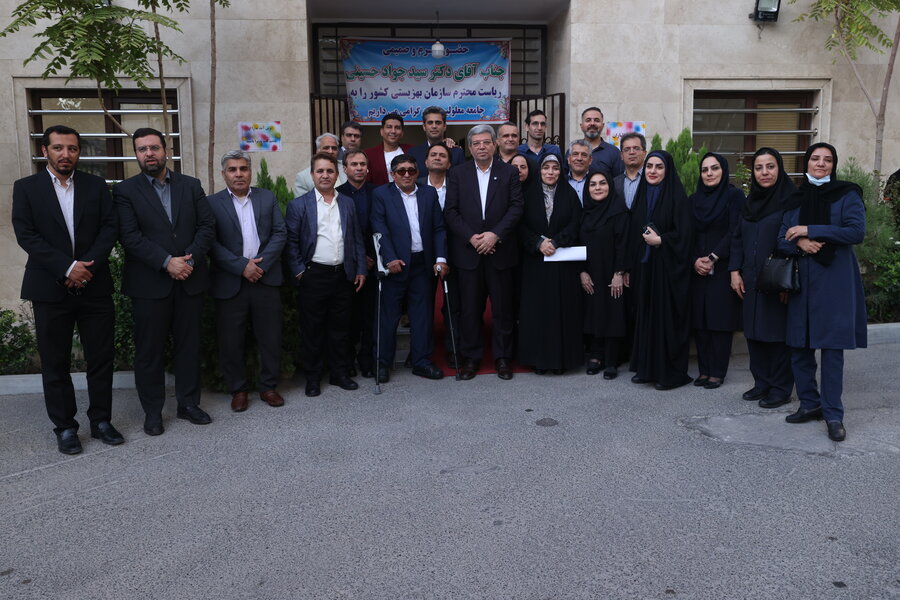 بازدید رئیس سازمان بهزیستی کشور از جامعه معلولین کشور بازدید رئیس سازمان بهزیستی کشور از جامعه معلولین کشور