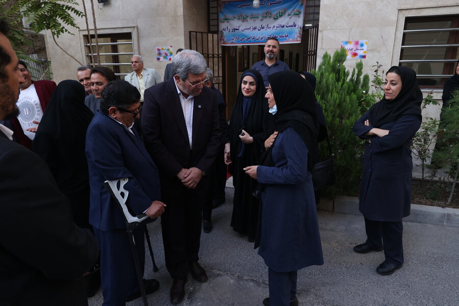 بازدید رئیس سازمان بهزیستی کشور از جامعه معلولین کشور بازدید رئیس سازمان بهزیستی کشور از جامعه معلولین کشور