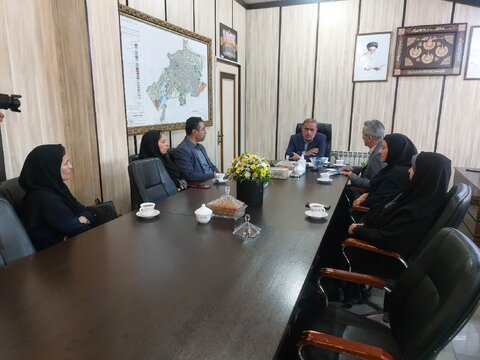 شاهرود | دیدار رئیس و کارکنان اداره بهزیستی با معاون استاندار و فرماندار ویژه شهرستان