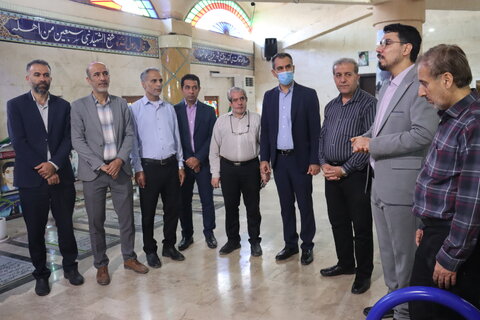 غبارروبی و عطرافشانی گلزار مطهر شهدای بوشهر؛ آغاز پرشور هفته دفاع مقدس و شروع به کار سرپرست جدید بهزیستی استان