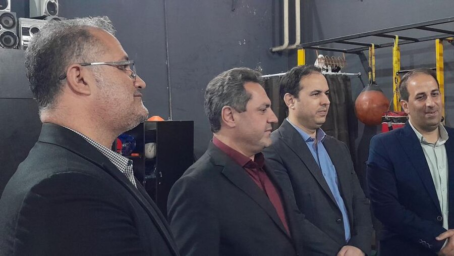 بازدید فرماندار بندرانزلی از اردوی تیم ملی تکواندو ناشنوایان