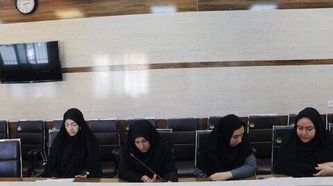 گزارش تصویری از برگزاری زیارت عاشورا به مناسبت گرامیداشت هفته دفاع مقدس