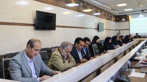 گزارش تصویری از برگزاری زیارت عاشورا به مناسبت هفته دفاع مقدس