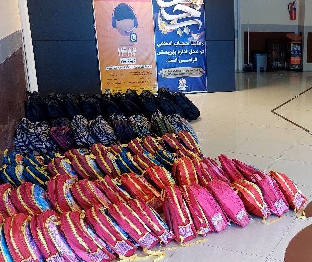 بهره‌مندی کامل دانش‌آموزان تحت پوشش بهزیستی کیش از بسته‌های لوازم‌التحریر