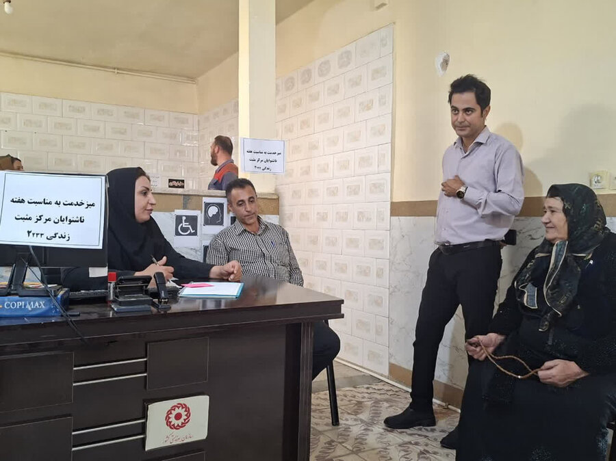 برگزاری میز خدمت ویژه ناشنوایان در کامیاران