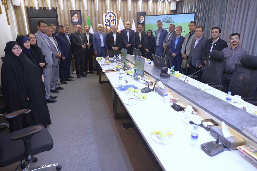 جلسه تفاهم نامه مشترک دانشگاه فرهنگیان و سازمان بهزیستی کشور