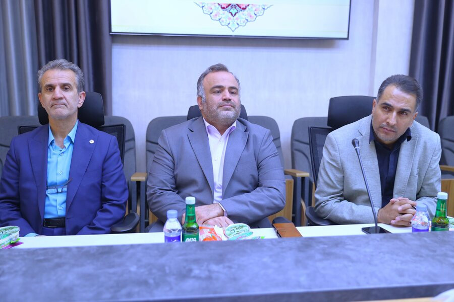 جلسه تفاهم نامه مشترک دانشگاه فرهنگیان و سازمان بهزیستی کشور