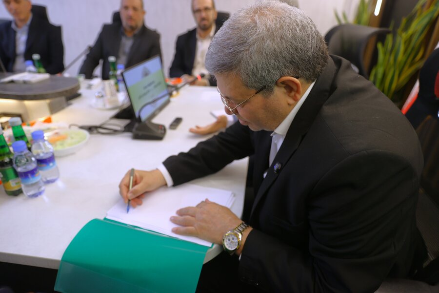 جلسه تفاهم نامه مشترک دانشگاه فرهنگیان و سازمان بهزیستی کشور