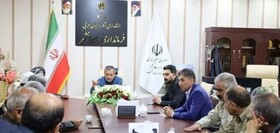 ملاقات هفتگی مددجویان بهزیستی پیرانشهر با فرماندار و سرپرست اداره بهزیستی
