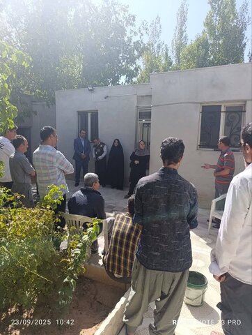 گزارش تصویری| بازدید دوره ای سرپرست بهزبستی شهرستان خرم دره و کارشناسان مربوطه از مرکز اقامتی میان مدت رهروان کمال برگزار شد