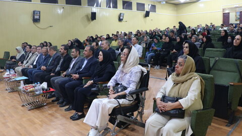 گزارش تصویری از همایش گرامیداشت هفته جهانی ناشنوایان در تالار حافظ