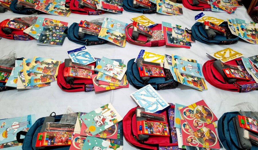 دست‌های مهربان به یاری آینده‌سازان چالدران آمد