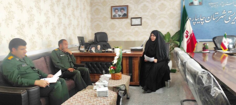 تفاهنامه همکاری؛گام مشترک بهزیستی و سپاه شهرستان چایپاره برای کاهش آسیب‌ها و ارتقای سلامت اجتماعی