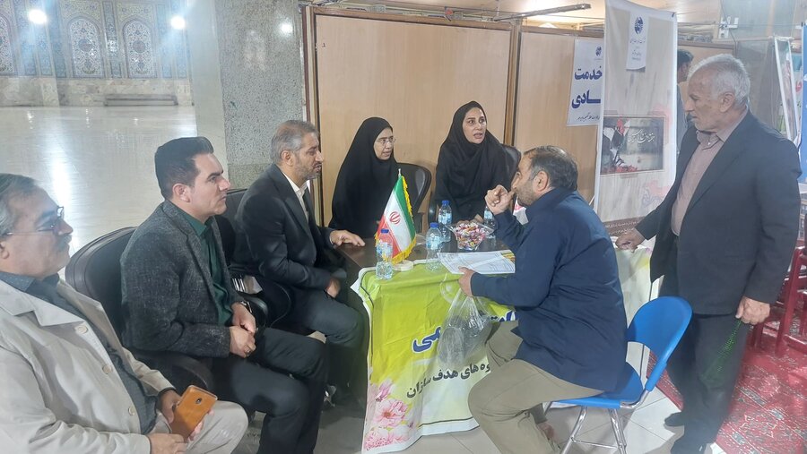 برگزاری میز خدمت بهزیستی استان کهگیلویه و بویراحمد با حضور مسئولان استانی و مدیران ادارات شهرستان‌ها به مناسبت هفته دفاع مقدس