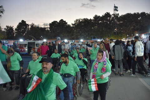 پیاده روی معلولین