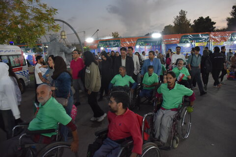 پیاده روی معلولین