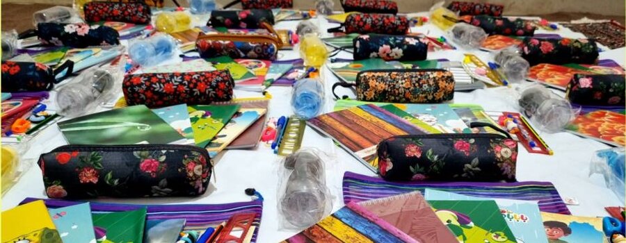 توزیع مرحله سوم پک‌های تحصیلی در بین دانش‌آموزان بهزیستی چالدران