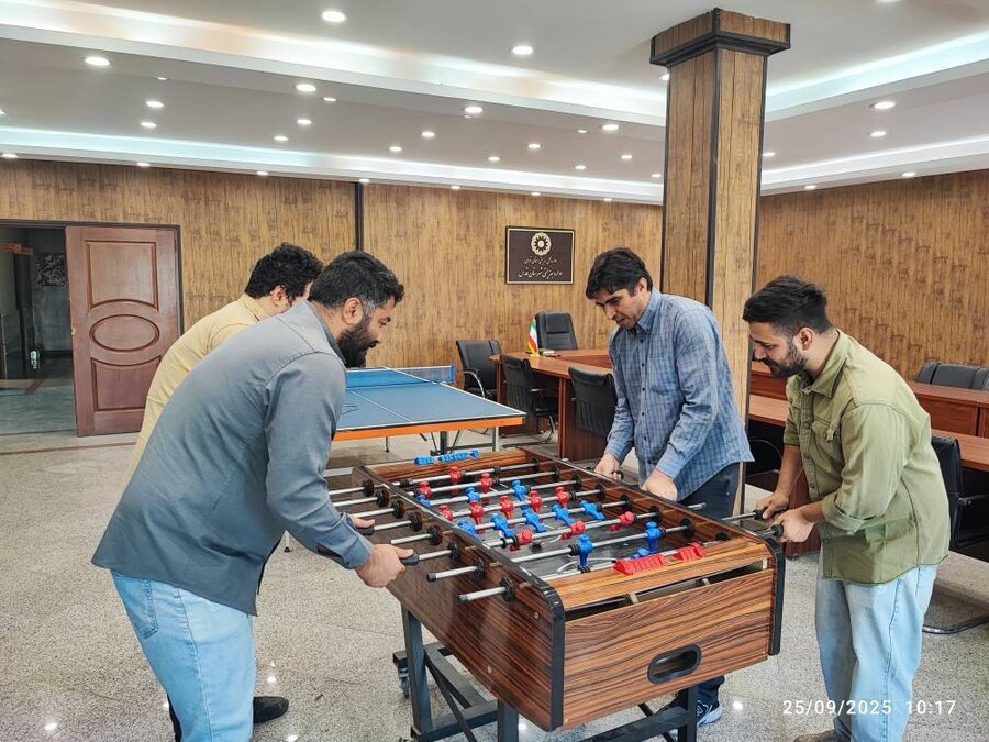 شهر قدس | مسابقه ورزشی پرسنل اداره بهزیستی به مناسبت هفته دفاع مقدس