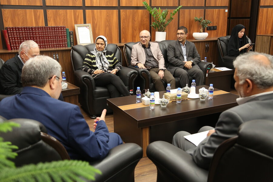 دیدار با موسسه رعد