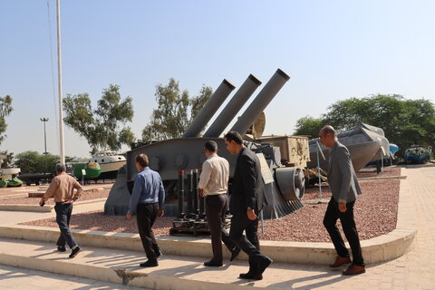 کارکنان بهزیستی بوشهر از موزه دریانوردی خلیج فارس بازدید کردند