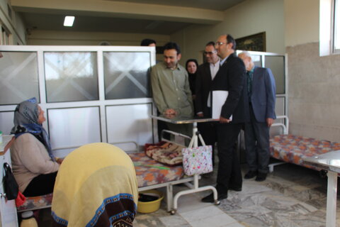 بازدید و دیدار مشاور اجتماعی رئیس حوزه ریاست مجلس از مراکز بهزیستی استان سمنان