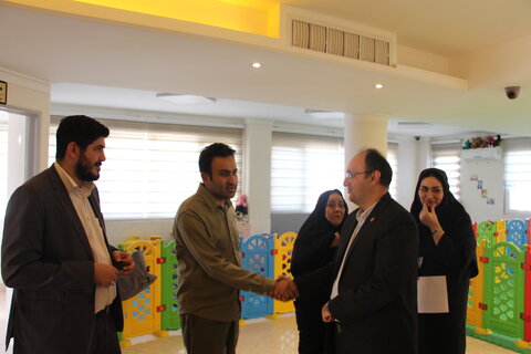 بازدید و دیدار مشاور اجتماعی رئیس حوزه ریاست مجلس از مراکز بهزیستی استان سمنان