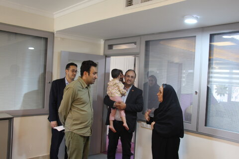 بازدید و دیدار مشاور اجتماعی رئیس حوزه ریاست مجلس از مراکز بهزیستی استان سمنان