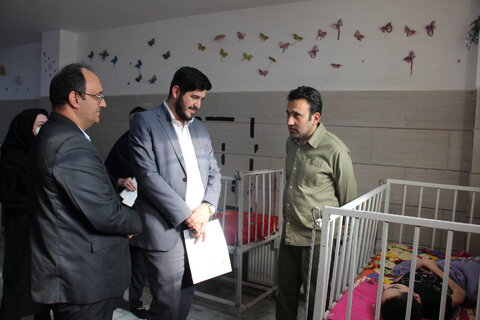 بازدید و دیدار مشاور اجتماعی رئیس حوزه ریاست مجلس از مراکز بهزیستی استان سمنان