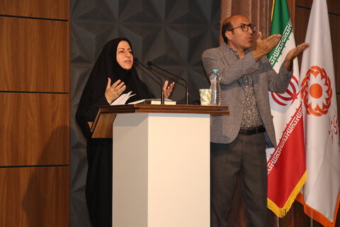 گزارش تصویری| برگزاری آیین نکوداشت هفته ملی ناشنوایان در بهزیستی استان اردبیل