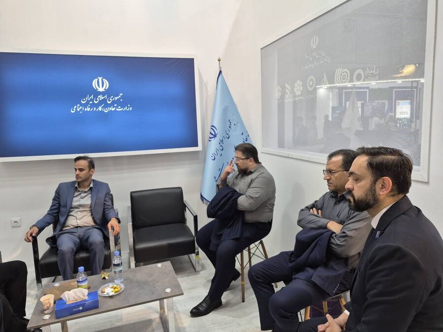 غرفه سازمان بهزیستی کشور در بیست و هشتمین نمایشگاه الکامپ