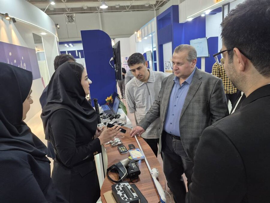 غرفه سازمان بهزیستی کشور در بیست و هشتمین نمایشگاه الکامپ