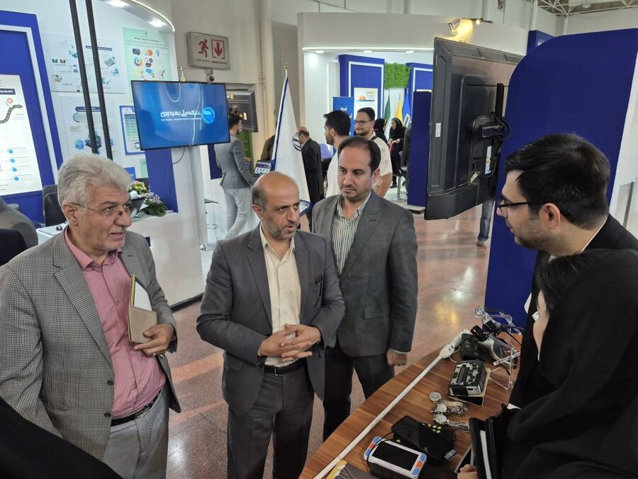 غرفه سازمان بهزیستی کشور در بیست و هشتمین نمایشگاه الکامپ