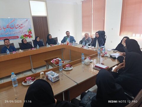 جلسه دیدار و هم اندیشی مدیر کل بهزیستی استان زنجان با کارکنان شهرستان خرم دره برگزار شد